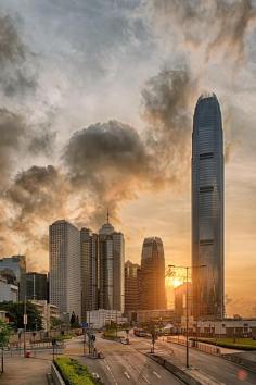 Admiralty at Sunset, Hong Kong