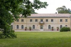 Situated in a vineyard just south of Bordeaux, France, La Chartreuse du Château Le Thil is an intimate eleven-room property opened by Les Sources de Caudalie hotel, which is located less than a mile away in a neighboring vineyard