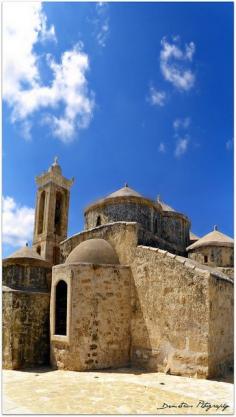 Cyprus Yeroskipou Five-domed Byzantine church of Agia Paraskevi,11th century by δημητριος, via Flickr