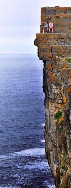 Daredevil Cliffs, Inishmore coastline, Aran Islands, Ireland