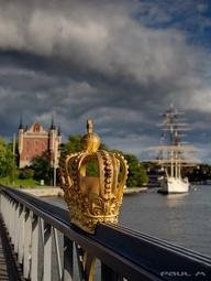 Skeppsholms Crown, Stockholm, Sweden