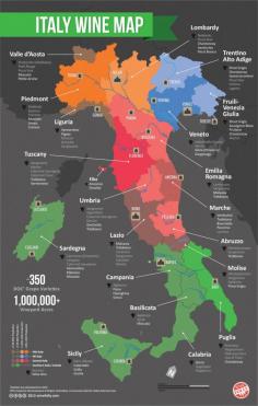 Italian Wine Regions Map