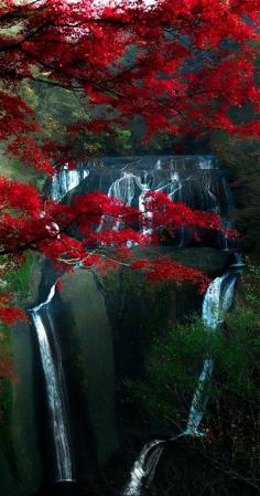 Autumn in Fukuroda Falls, Ibaraki, Japan
