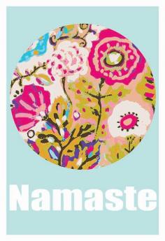 Namaste Art Print Print by Karen Fields 13 x by karenfieldsgallery, $25.00