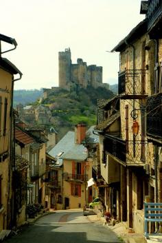 Castle Village, Najac, France.