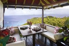 Shogun House, Mustique Island. | The 21 Most Awesome Hotel Views On Earth