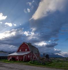 Barn near Jackson Hole - Wyoming - USA (von Gord McKenna)