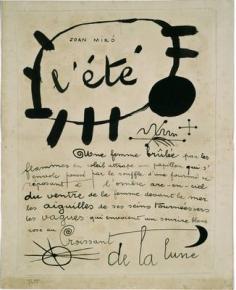 L´été | Joan Miró | La Beℓℓe ℳystère