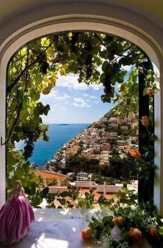Window View, Positano, Italy