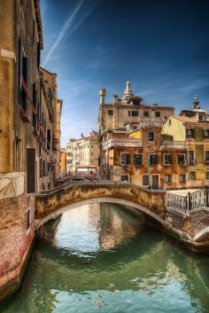 Light Of The Late Afternoon - (HDR Venice, Italy) by blame_the_monkey, via Flickr
