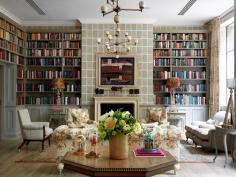 The library at Firmdale Hotels’ latest London property, Ham Yard Hotel, which opened in early June