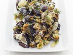 Eggplant with Yogurt and Dill Recipe : Food Network Kitchens : Food Network