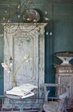 Beautiful brocante in a collectors home south of Paris; full of character and patina