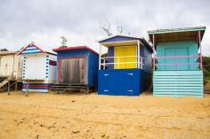 The Mornington Peninsula, beach shack, Melbourne, Victoria, Australia.