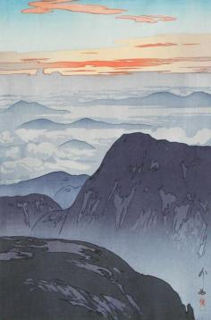 woodblock print by YOSHIDA Hiroshi (1876-1950), Japan