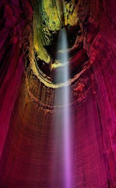 Ruby Falls. Family vacation spot! Been here, very breath taking! You get to walk behind the waterfall. It is so neat!!! ~Danielle.