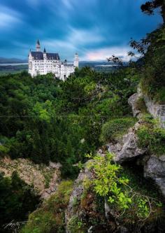 Neuschwanstein Castle— by Marek Kijevský