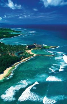 Turtle Bay, Oahu's North Shore,  Hawaii.  This is a fantastic hotel, amazing views, amazing surf school