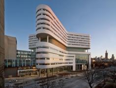 Rush University Medical Center New Hospital Tower | Perkins+Will. Photo © James Steinkamp | Bustler