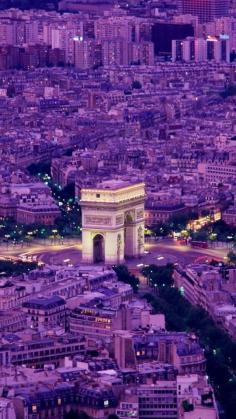 Arc De Triomph - Paris, France  The Arc de Triomphe de l'Étoile is one of the most famous monuments in Paris. It stands in the centre of the Place Charles de Gaulle, at the western end of the Champs-Élysées, Paris, France.