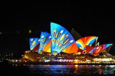The Sydney Vivid Festival is a great free festival in Australia for those on a budget.