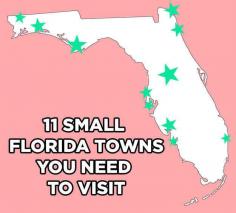11 small florida towns you need to visit