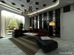 Black Living Room