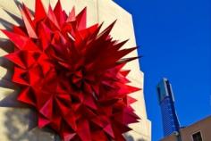 The new sculpture created by local artist Damian Vick and located in the Melbourne arts precinct, is on permanent display. It makes a great addition to the Melbourne art scene, epitomizing the collaborative art community. This striking piece is a must-see when touring Melbourne's vibrant art-filled streets.
