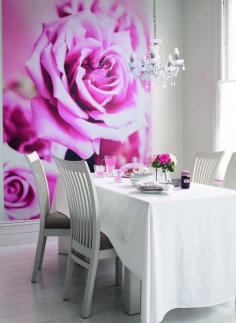 Pink Dining Room