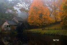 Maybry Mill, Blueridge Parkway, West Virginia, US (by Robert Melgar)