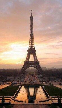 Sunset in Paris...