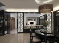 Black Dining Room