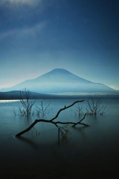 Mount Fuji, Lake Yamanaka, Yamanashi, Japan