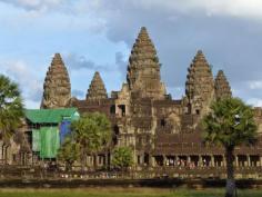 Pineapple towes-like of Angkor Wat, the jewel of Indochina