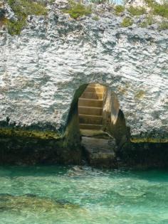 Water staircase - Turks and Caicos