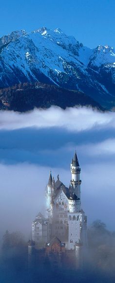 Neuschwanstein Castle, Bavaria - Germany.
