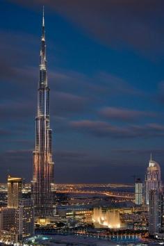 Burj Khalifa Skyscraper, Dubai.