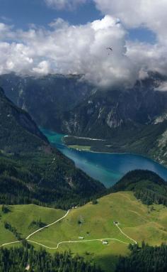 Blick auf den Königssee in Bavaria by B℮n on Flickr.