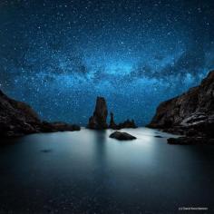 Starlight Sky at the Edge of the World by David Keochkerian