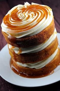 Pumpkin Spice Latte Cake -