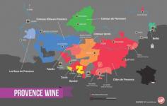 [Map] "Provence Wine Map (France)" Aug-2013 by Winefolly.com