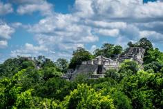 Calakmul, Calakmul, Mexico - Calakmul has been my favorite mayan site, so far, and the hardest to reach.  The site is really big and its pyramids as big as the one in Chichen Itzá, covered almost completely by the jungle. It's like the mexican Angkor Wat.