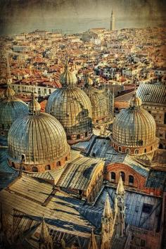 The Domes Of San Marco - Venice, Italy