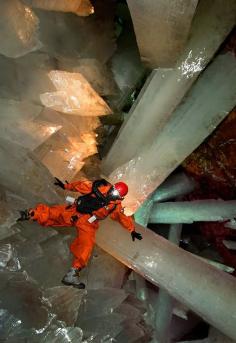 500,000 Years Old  Cave of Crystals, Naica Mine Mexico