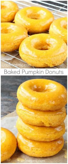 More Pumpkin Recipes - Pumpkin Donuts #donuts