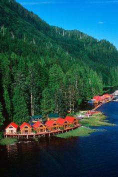 Nimmo Bay in British Columbia, Canada