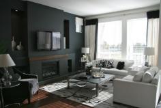 Black Living Room