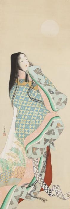 UEMURA Shoen (1875-1949), Japan「紫式部図」上村松園