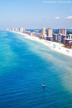 Aerial View of Panama City Beach, Florida