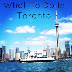 Travel tips for Toronto